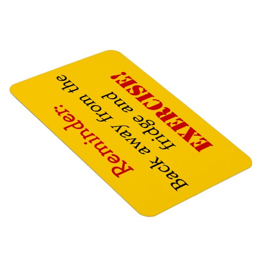 Erinnerung zur Übung durch Shirley Taylor Magnet (Rechte Seite)