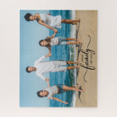 Erinnerungen 1 Foto-Collage Handgeschriebener Text Puzzle (Vertikal)