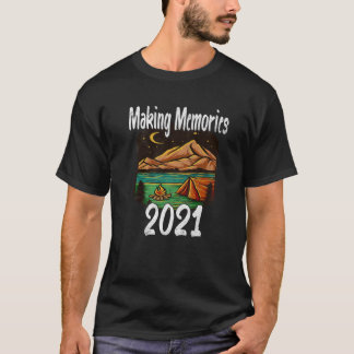 Erinnerungen 2021 Familienurlaub Wandergebiet T-Shirt