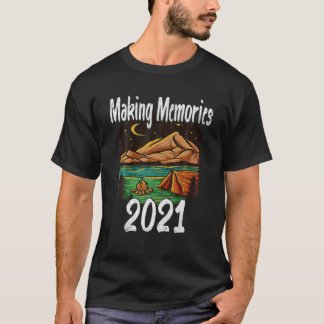 Erinnerungen 2021 Familienurlaub Wandergebiet T-Shirt