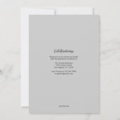 Erinnerungen 4 Foto Abschluss Ankündigung (Rückseite)