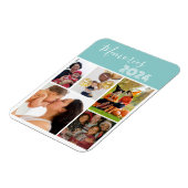 Erinnerungen 5 Foto Collage Magnet (Linke Seite)