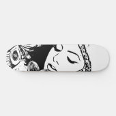 Erinnerungen Abstrakte Frau Surreal Original Art Skateboard (Horizontal)