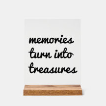 Erinnerungen Akryllische Unterschrift