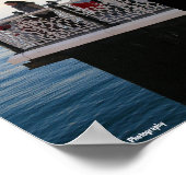 Erinnerungen am Pier Poster (Ecke)