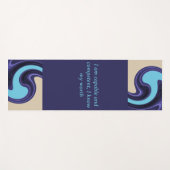 Erinnerungen am Strand Yogamatte (Vorderseite (Horizontal))