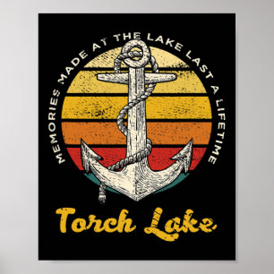 Erinnerungen am Torch Lake bleiben ein Leben lang Poster