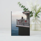 Erinnerungen an der Pier Postkarte (Stehend Vorderseite)