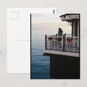 Erinnerungen an der Pier Postkarte