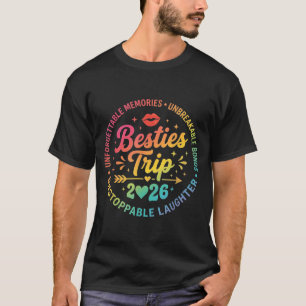 Erinnerungen an die beste Freundinnen Reise 2026 M T-Shirt