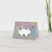 "Erinnerungen an die Liebe" geklappte Grußkarte Karte (Vorderseite)