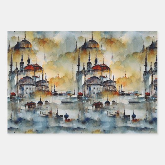 Erinnerungen an Istanbul Geschenkpapier Set (Vorderseite 2)