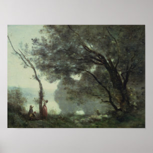 Erinnerungen an Mortefontaine, 1864 Poster