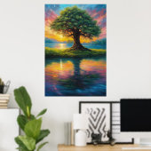 Erinnerungen an Schönheit, die Magie des Sonnenunt Poster (Heimbüro)