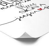 Erinnerungen bauen, ein Jenga-Hochzeitszeichen unt Poster (Ecke)