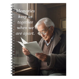 Erinnerungen Behielt uns zusammen, wenn wir dabei  Notizblock