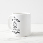 Erinnerungen Campfire Kaffeetasse (Vorderseite Links)
