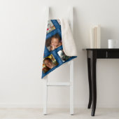 Erinnerungen Classic Blue 20 Foto Personalisiert Sherpadecke (Beispiel)