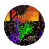 Erinnerungen_ Dartscheibe (vorne)