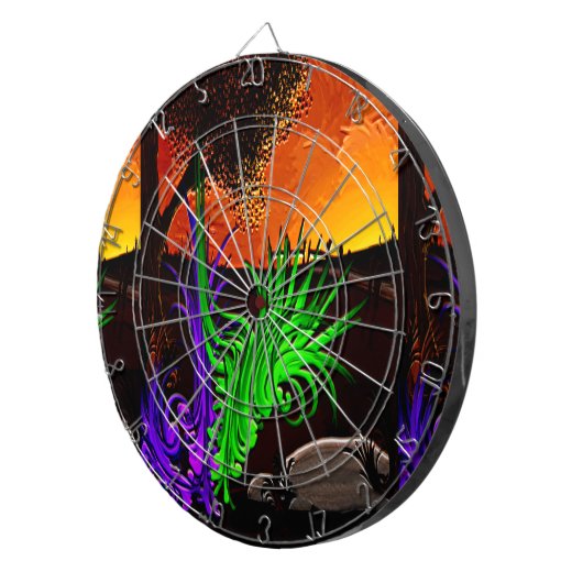 Erinnerungen_ Dartscheibe (Vorderseite rechts)