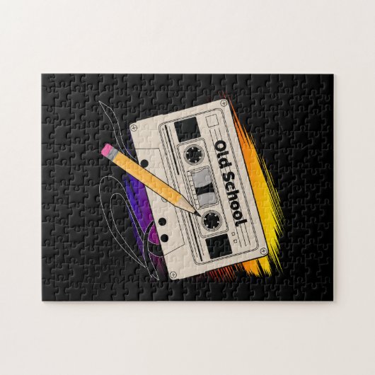 Erinnerungen der Alten Schule Puzzle (Horizontal)