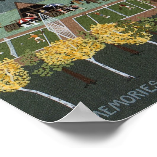 Erinnerungen der Bärentäler Poster (Ecke)