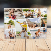 Erinnerungen der Familie Modernes 9 Bilder Collage Fotoblock