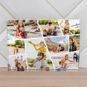 Erinnerungen der Familie Modernes 9 Bilder Collage Fotoblock