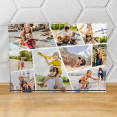 Erinnerungen der Familie Modernes 9 Bilder Collage Fotoblock