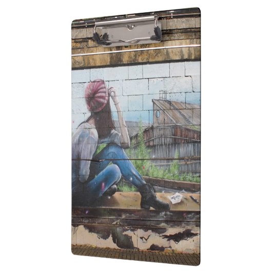 Erinnerungen der Kindheit Graffiti Klemmbrett (Links)