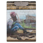 Erinnerungen der Kindheit Graffiti Klemmbrett (Vorderseite)