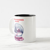 Erinnerungen der Kindheit Zweifarbige Tasse (Vorderseite Links)