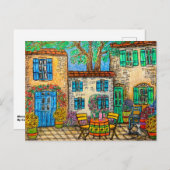 Erinnerungen der Provence Post Card von Lisa Loren Postkarte (Vorne/Hinten)