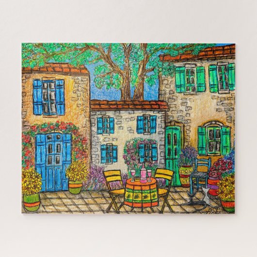 Erinnerungen der Provence Puzzle von Lisa Lorenz (Horizontal)