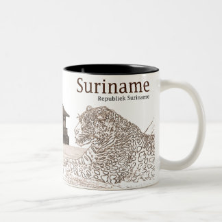 Erinnerungen der Surinam-Tasse Zweifarbige Tasse