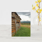 Erinnerungen des alten Westens Karte (Gelbe Blume)