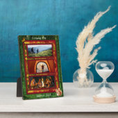 Erinnerungen des geerbten Campings Foto Keepake Fotoplatte (Seite)