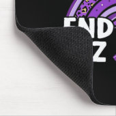 Erinnerungen des Gehirnbewusstseins Problem Lila R Mousepad (Ecke)