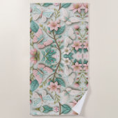 Erinnerungen des Meeres Strandtuch (Vorderseite)