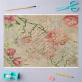 Erinnerungen des Roten Magnolien Seidenpapier (Basteln)