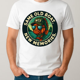 Erinnerungen des Vaters Fischen mit Vater T-Shirt