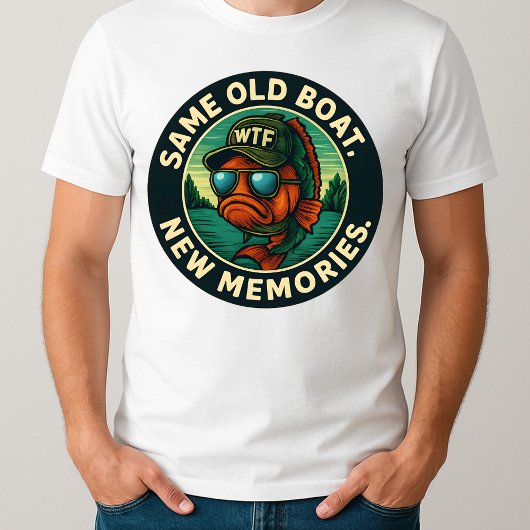 Erinnerungen des Vaters Fischen mit Vater T-Shirt