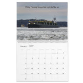 Erinnerungen des Viking auf dem Hudson River 2020 Kalender (Jan 2027)