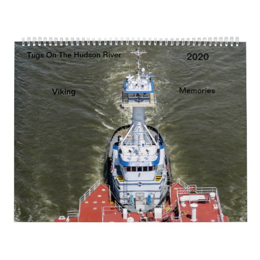 Erinnerungen des Viking auf dem Hudson River 2020 Kalender (Titelbild)