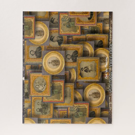 Erinnerungen des Zivilen Krieges in Amerika Puzzle (Vertikal)