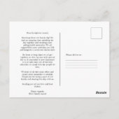 Erinnerungen, die ein Leben lang dauern: Unser Fam Postkarte (Rückseite)