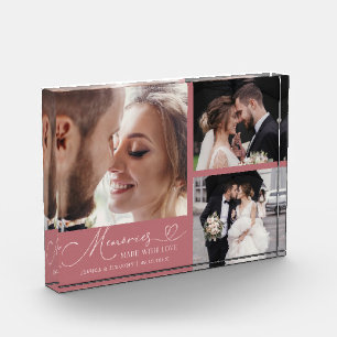Erinnerungen, die mit Liebe gemacht wurden Rosa Ho Fotoblock