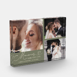 Erinnerungen, die mit Liebe gemacht wurden, Sage G Fotoblock