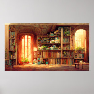 Erinnerungen einer Bücherei, die es nie gab Poster