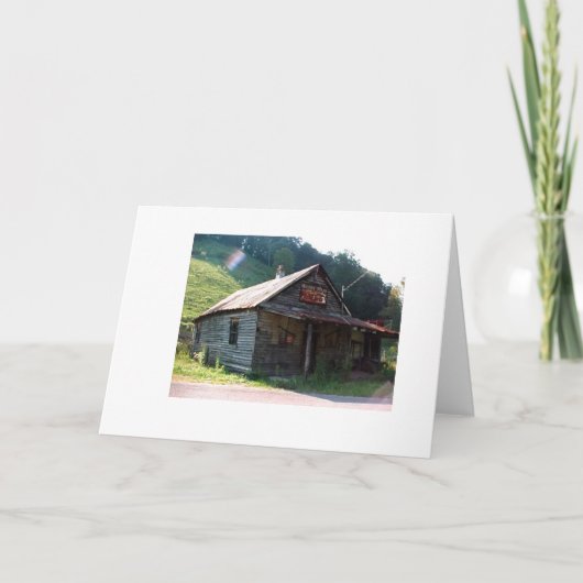 Erinnerungen eines alten Gemischtwarenladens Karte (Vorderseite)